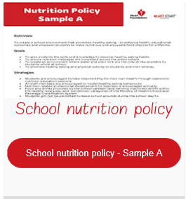 NHF school nutrition policy