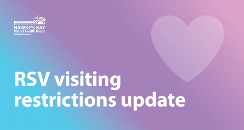 RSV Hospital visitor policy Our Hub 07.07.21